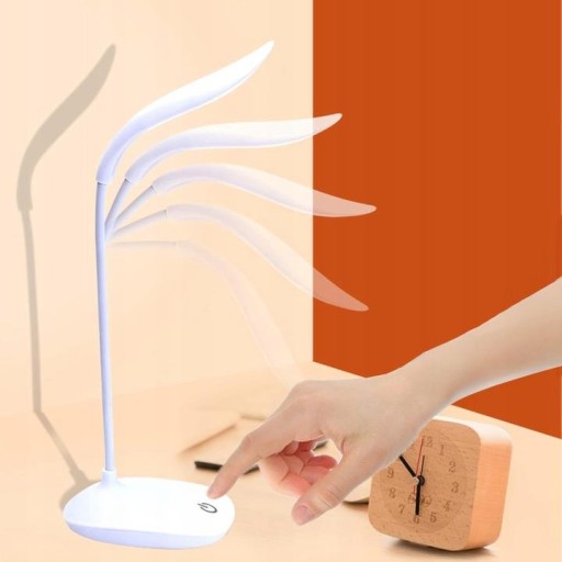 Lampa na školskú lavicu na čítanie na stole, 14 LED USB