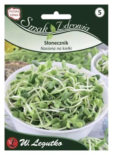 Semienka na klíčky - Slnečnicové 40g Legutko