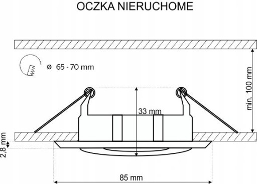 STROPNÉ SVETLO HALOGÉNOVÉ SVETLO SATÉNOVÉ GU10 / MR16