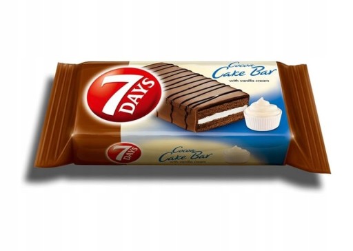Vanilková 7 dňová tortová tyčinka 32g