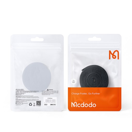 MCDODO KÁBLOVÝ ORGANIZÁTOR VELCRO TAPE MAGIC TAPE 3M