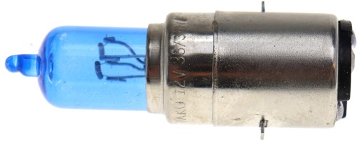 ŽIAROVKA H6 12V 35/35W TYP BA20D náhrada B35 MODRÁ