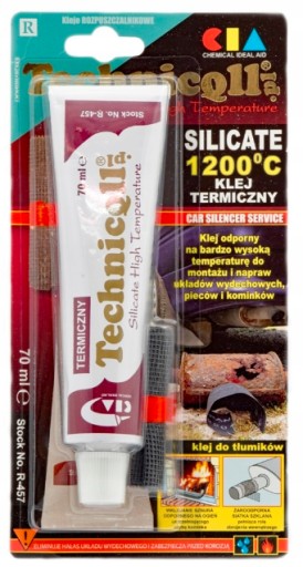 TEPELNÉ LEPIDLO NA VYSOKÚ TEPLOTU. TECHNICQLL R-457