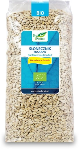 Slnečnicové semienka bez lepku lúpané 1kg Bio Planet