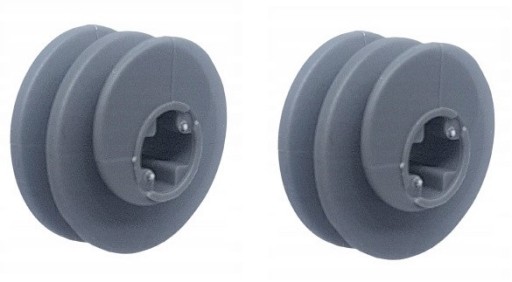 LEGO Snail Gear Tmavosivá 27938 - 2 ks