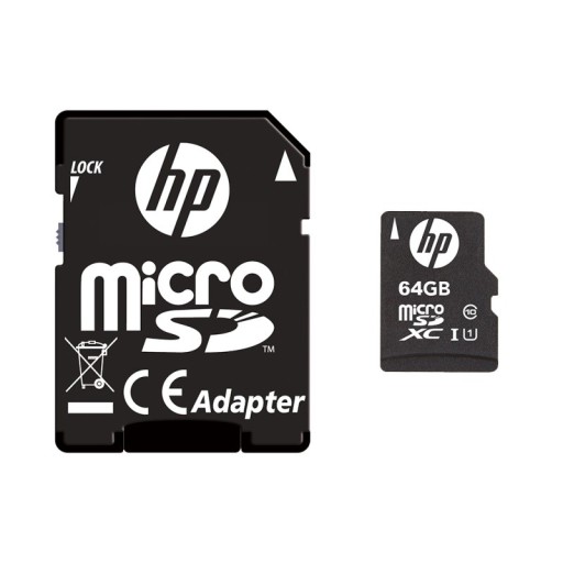 Spoločnosť HP INC. MicroSDXC 64GB SDU64GBXC10HP-EF karta