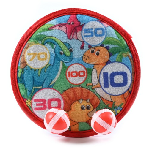 ŠÍPKY NA VELCRO BEZPEČNÉ DINOSAURY ŠTÍT NA ŠÍPKY