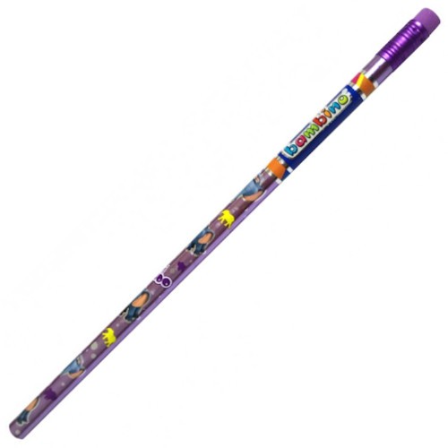 Grafitová školská ceruzka s gumou HB BAMBINO 1 ks.