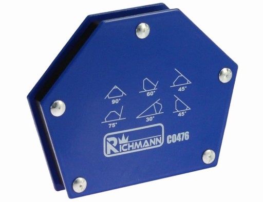 ZVÁRACÍ UHOL. MAGNETICKÝ 6-štvorcový 25kg RICHMANN