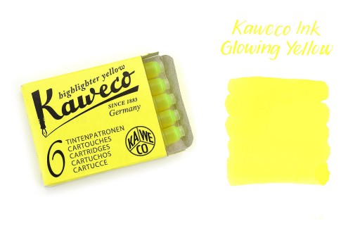 Kazety Kaweco Highlighter Yellow