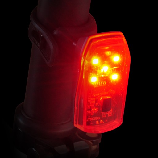 BREAK 5 LED ZADNÉ SVETLO NA BICYKEL 2 REŽIMY IPX44