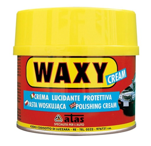 ATAS-WAXY TELOVÝ VOSK S ŠPONGOU 250G WAXY/PAR