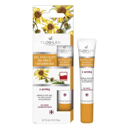 Flos-Lek očný gél s arnikou, 15 ml