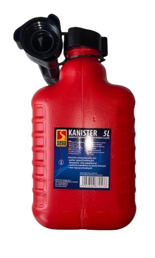 SENA PLASTOVÁ KANISTIKA 5L BENZÍN NÁDOB