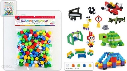 BLOKY MALÉHO GÉNIA - Tehly 128 prvkov