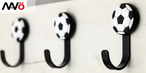 VEŠIAK NA HÁČEK NA DETSKÝ NÁBYTOK VEŠIAK NA NÁBYTOK FUTBAL
