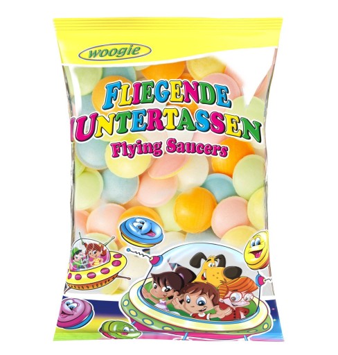 Woogie Fliegende Untertassen Ufo oblátky 55g
