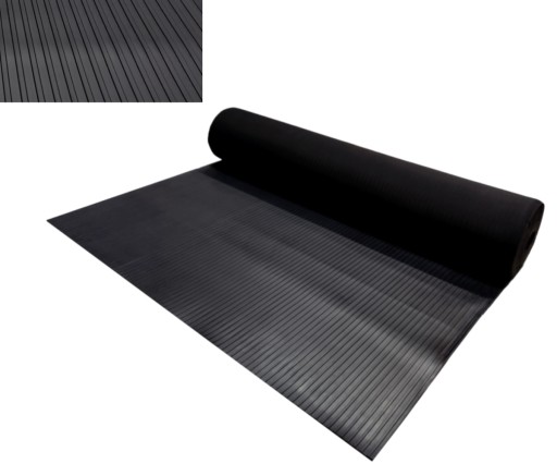 Protišmyková podložka, SBR gumová doska, gumená podlaha 120x10cm Ryfel