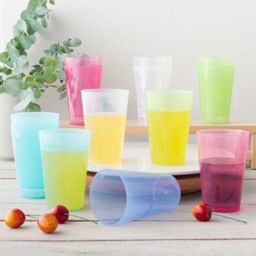 Plastový pohár 300ml ružový