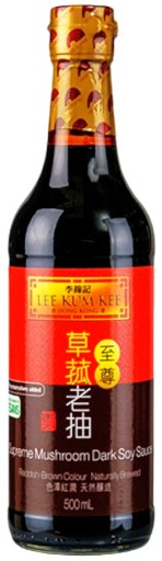SUPREME TMAVÁ SÓJOVÁ OMÁČKA 500 ml Lee Kum Kee Bez konzervantov!