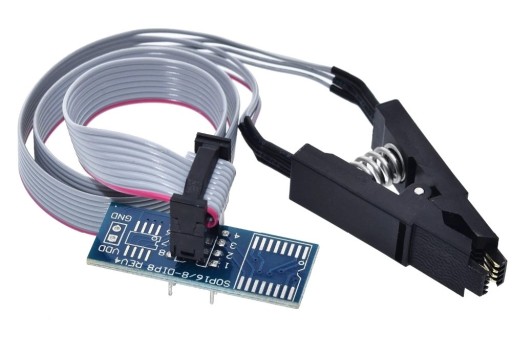 751 Adaptér programátora klipov SO8 SOP8 SOIC8 DIP8