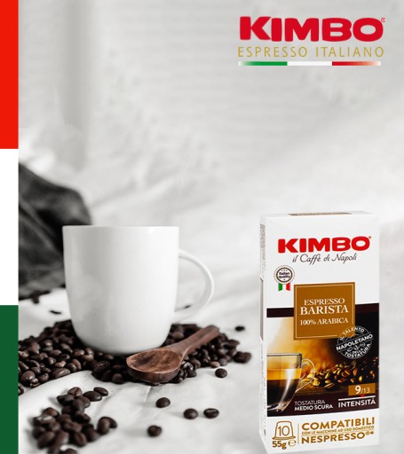 Kávové kapsuly Nespresso KIMBO ARMONIA 10 ks.