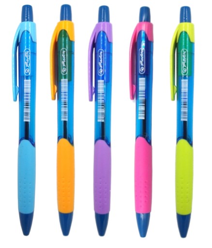Herlitz gélové pero 0,7 mm modré