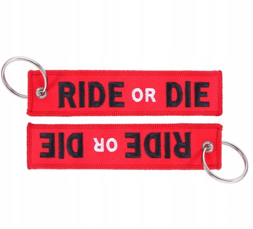 Prívesok na kľúče RIDE OR DIE