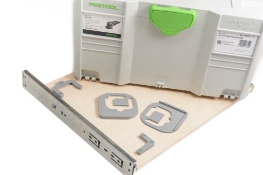 Vlastné držiaky na podnosy Festool Sys-Port
