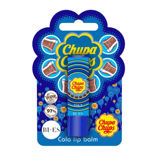 Bi-es Chupa Chups ochranný rúž Cola Natural & Vegan