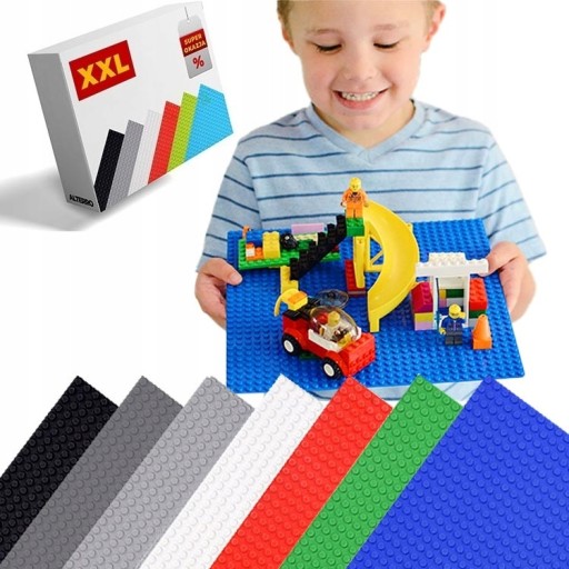 Veľký KONŠTRUKČNÝ PLÁN pre 32x32 LEG0 blokov kreatívny stojan