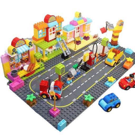 Stavebná doska uličného oblúka pre bloky Duplo