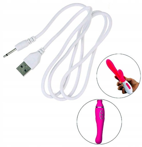 USB NAPÁJACÍ KÁBEL NABÍJACÍ VIBRATOR STIMULAR PRE DOSPELÝCH 19mm