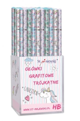 Trojhranná ceruzka HB UNICORN