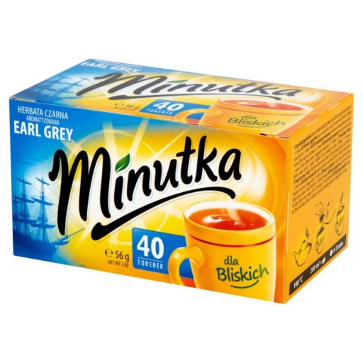MINUTKA EXPRESS ČAJ EARL GREY 40T SPOTREB
