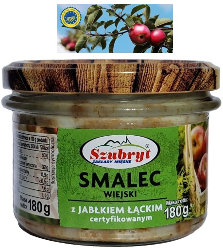 Vidiecka bravčová masť s certifikovaným jablkom, cibuľou a oškvarkami - úžasné!