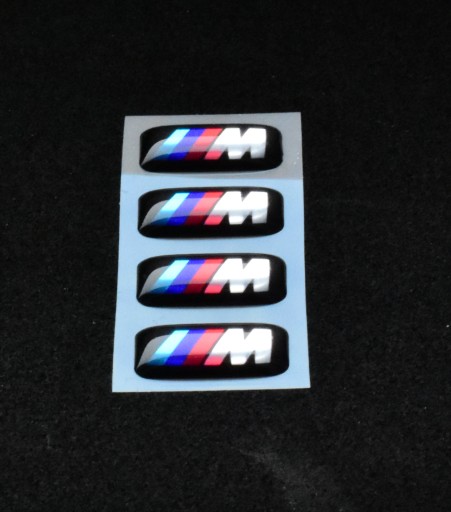 ZNAK ODZNAK BMW M POWER LOGO PACK 17x9 chróm 1 ks