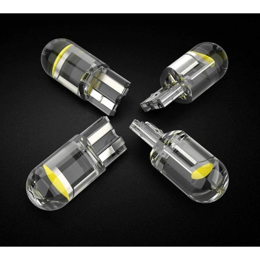 W5W LED žiarovka T10 12V farby 150lm Červená