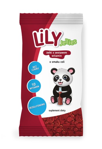 Lily Jellies želé s príchuťou koly 30g