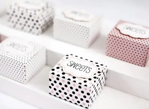 Sladkosti mix cloud boxy, 6x5,5x4cm