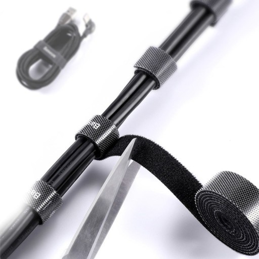 BASEUS STRONG DLHÝ VELCRO PÁSKA KÁBLOVÝ ORGANIZÁTOR NASTAVITEĽNÝ PÁS 3m