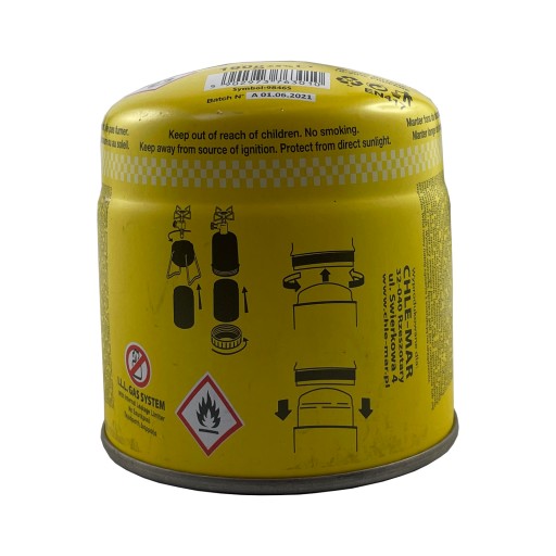 PLYNOVÁ NÁPLŇ 190G NA MASLÁ HORÁKOV S VENTILOM