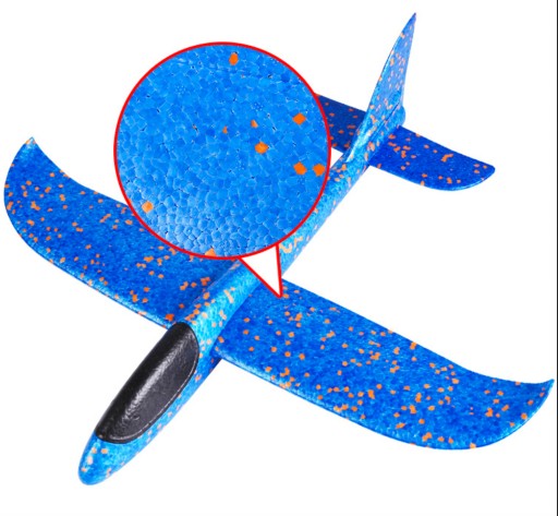 Veľký EPP FOAM LIETADOVÝ klzák LED LAUNCHER