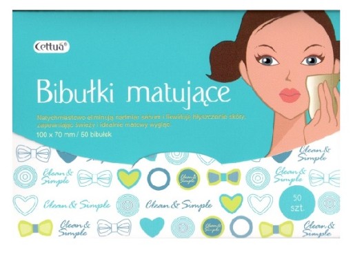 CETTUA Rolovacie papiere matovacie 50 ks.