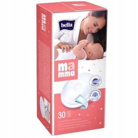 JEDNORÁZOVÉ LAKTAČNÉ VLOŽKY BIELY BELLA MAMMA 30 KS