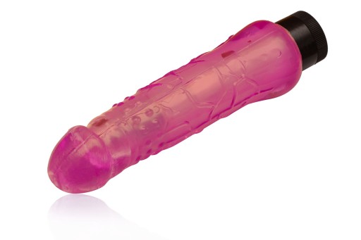 RUŽOVÝ REALISTICKÝ VIBRÁTOR NA VEĽKÝ PENIS