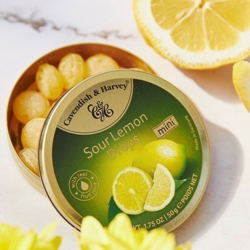 Cavendish Dropsy Sour Lemon Kyslý citrón 200g