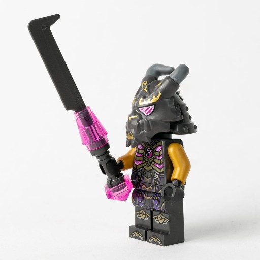 LEGO NEW Ninjago Krištáľová figúrka kráľa so zbraňou njo787