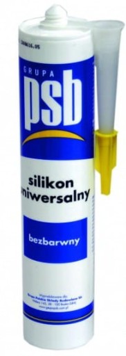 Univerzálny bezfarebný silikón 300 ml PSB
