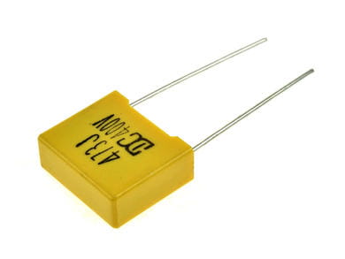MKT 47nF 400V fóliový kondenzátor, rozstup 10mm